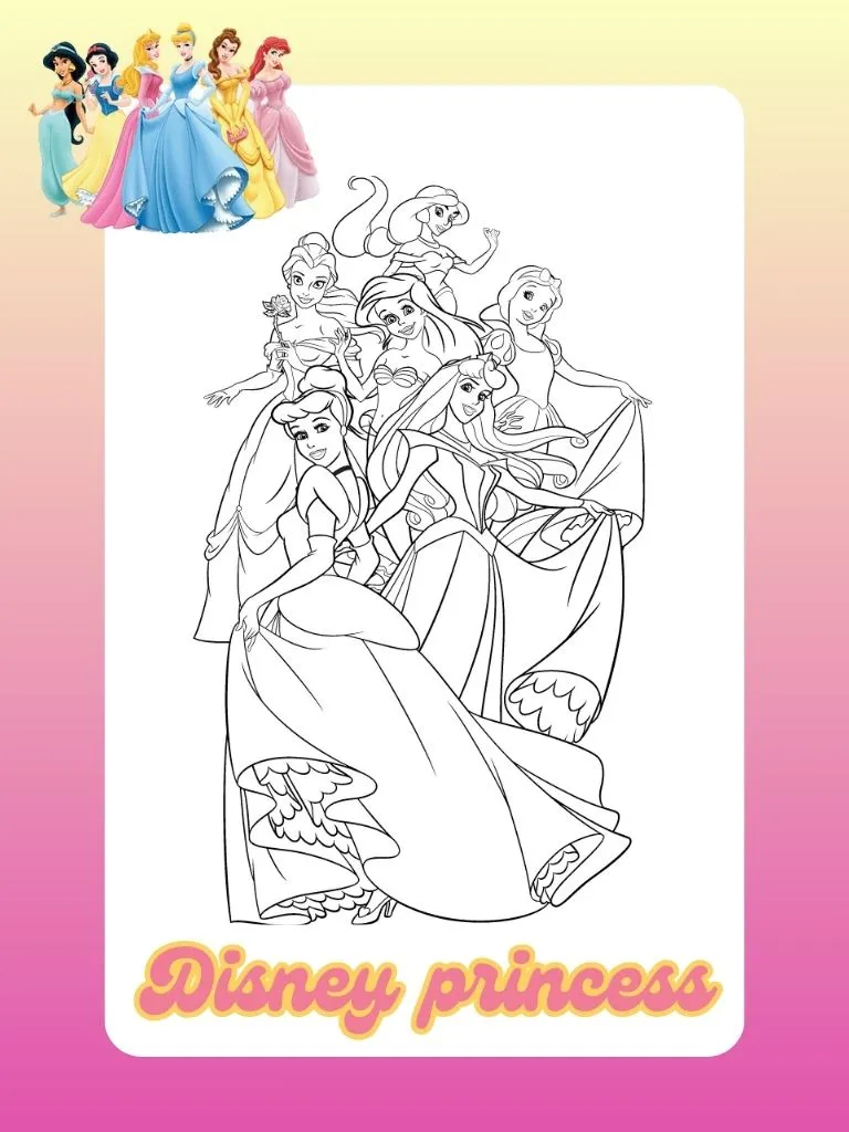 Disney Princess Banner Homepage