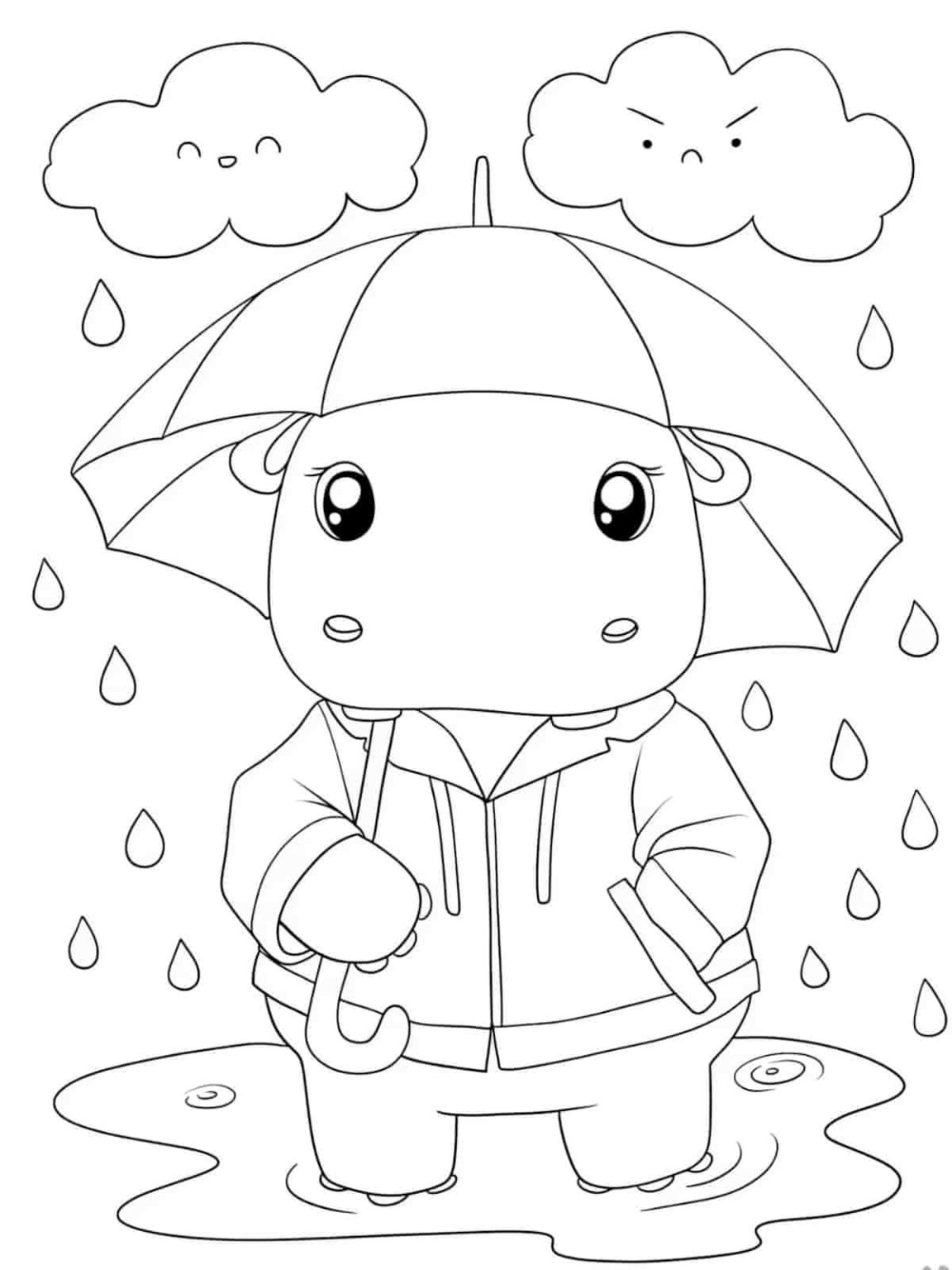 27+ Free PDF Hippo Coloring Pages 🦛🎨 - Coloringpagesforkids.net