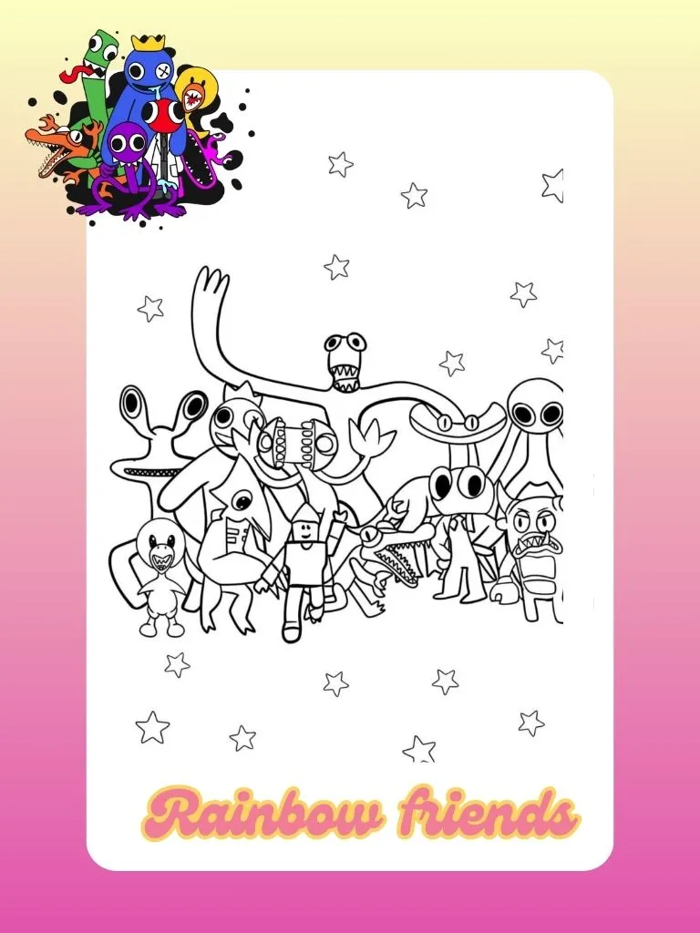 Rainbow Friends Banner Homepage