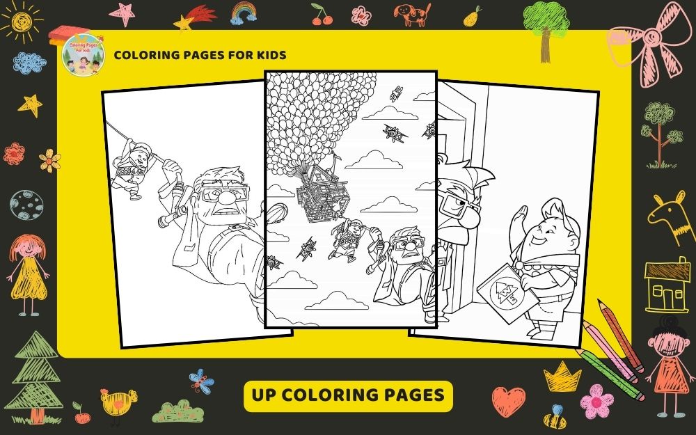 Up Coloring Pages Featured Image