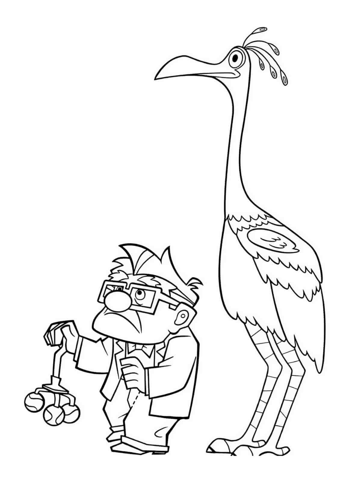 Up Russell Coloring Pages