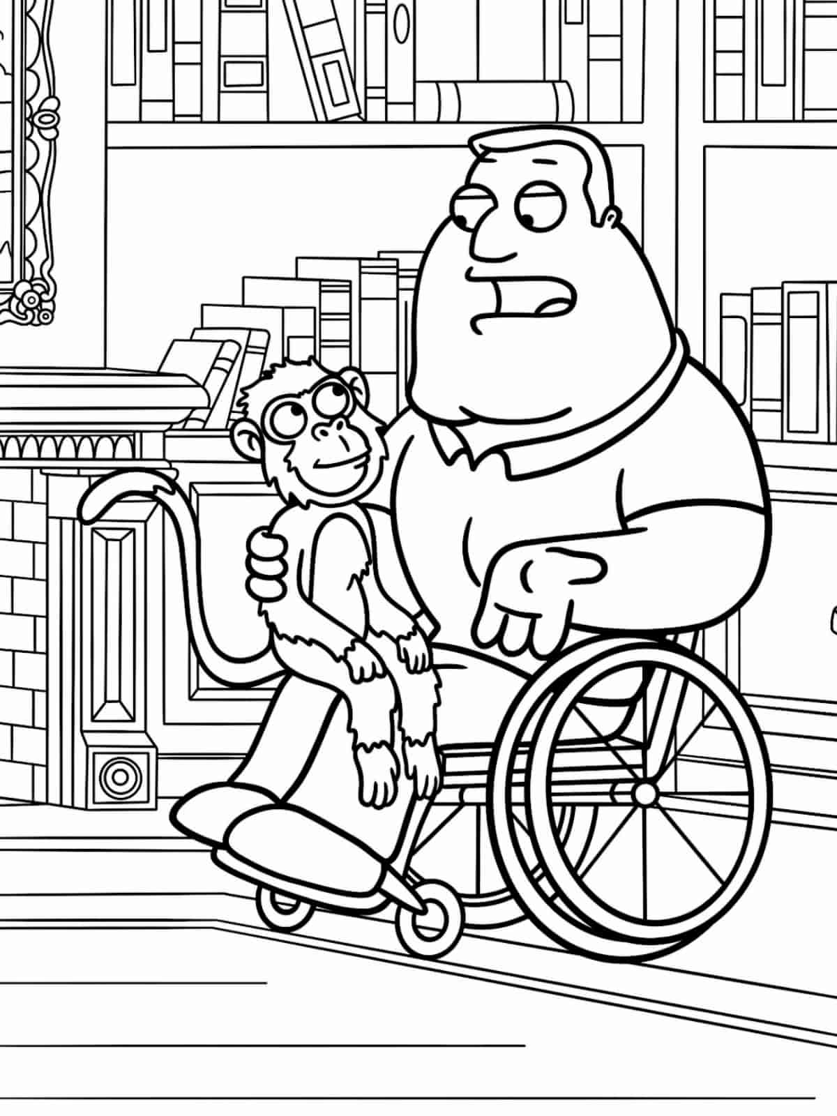 Family Guy Halloween Coloring Pages