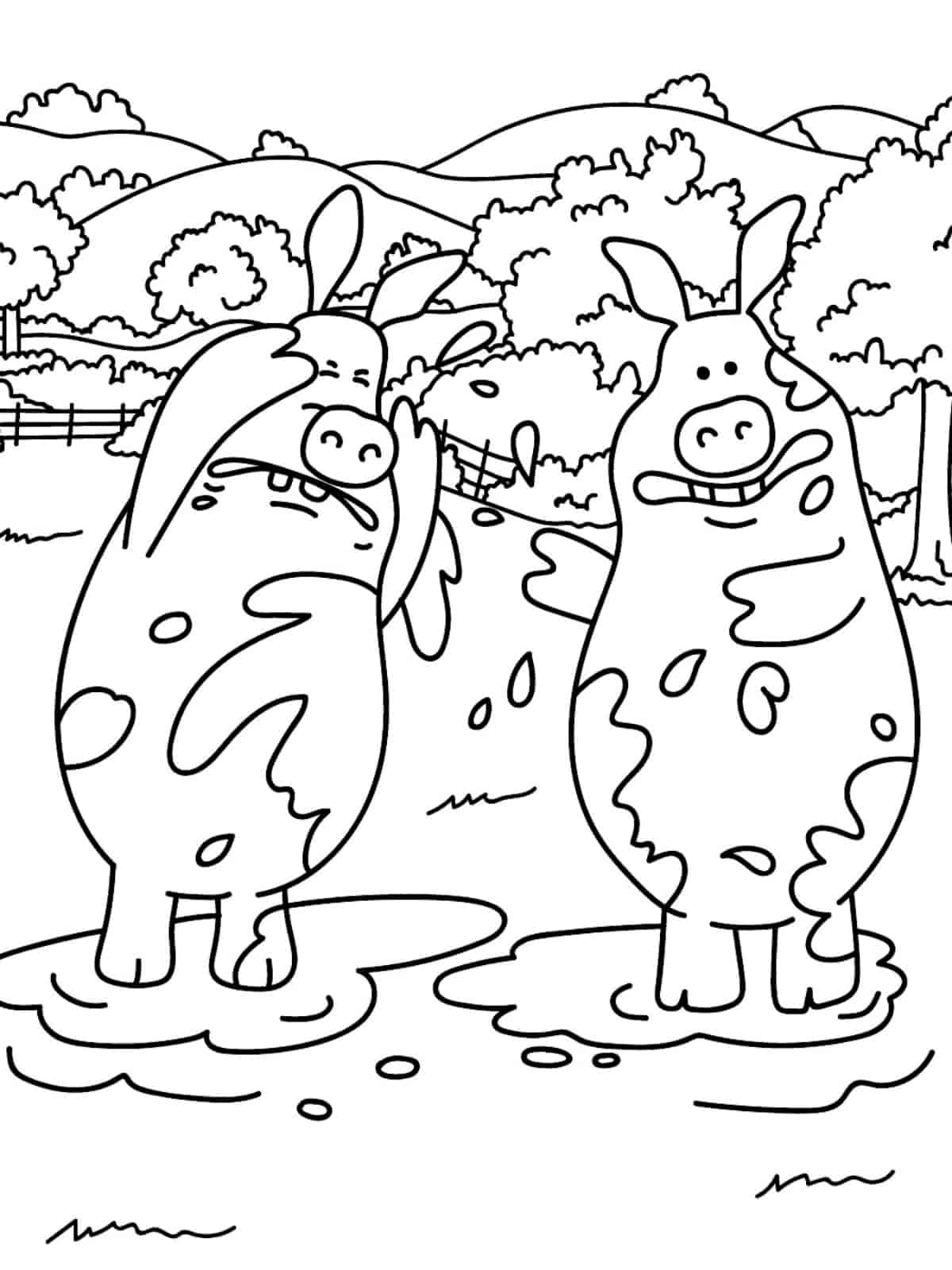 Shaun The Sheep Shearing Time Coloring Pages